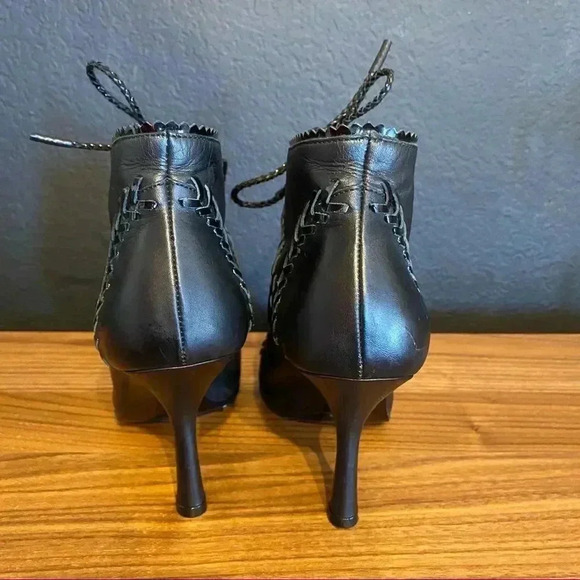 Balenciaga Ankle Booties High Heel Lace Up Heels Designer Luxury Party - Picture 9 of 16